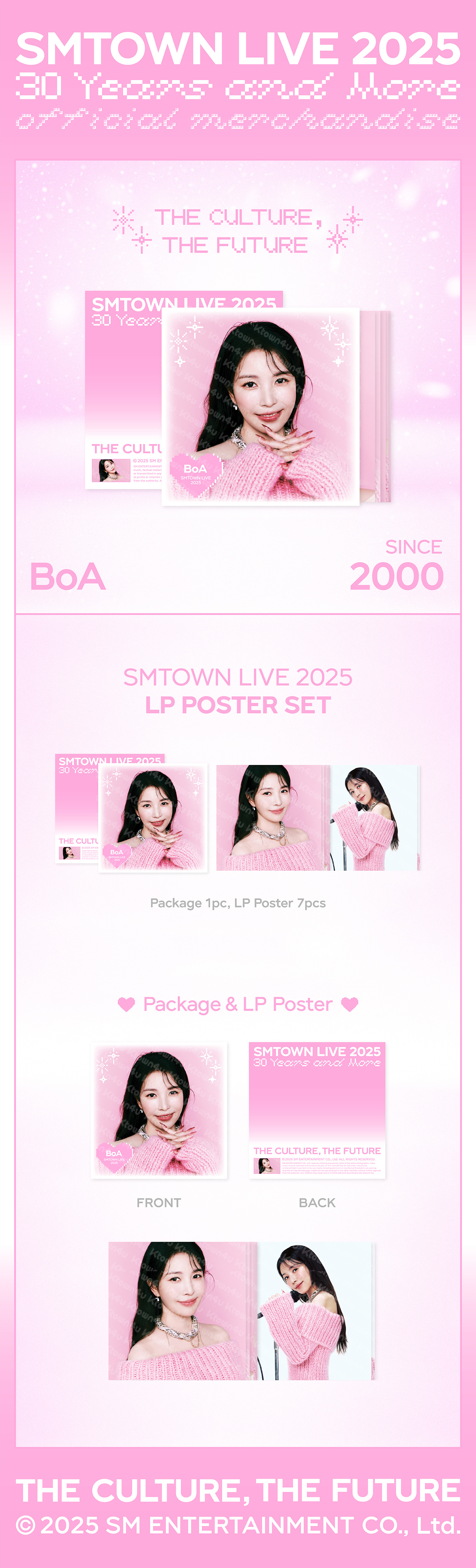 ktown4u.com : fanclub item_BoA - [SMTOWN LIVE 2025]