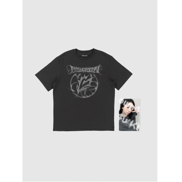 jp.ktown4u.com : aespa - T-SHIRT + PHOTO CARD SET_Armageddon_24