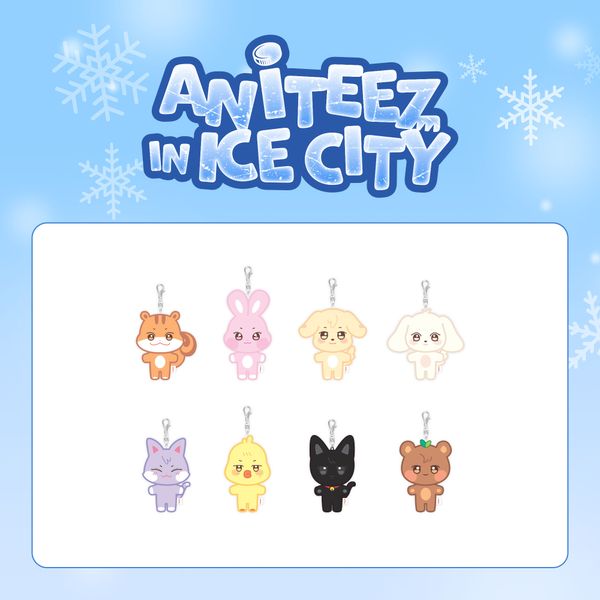 jp.ktown4u.com : ATEEZ - [ANITEEZ IN ICE CITY] PLUSH KEYRING