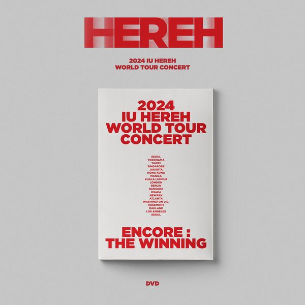 jp.ktown4u.com : IU - [2024 IU [HEREH] WORLD TOUR CONCERT] (DVD)