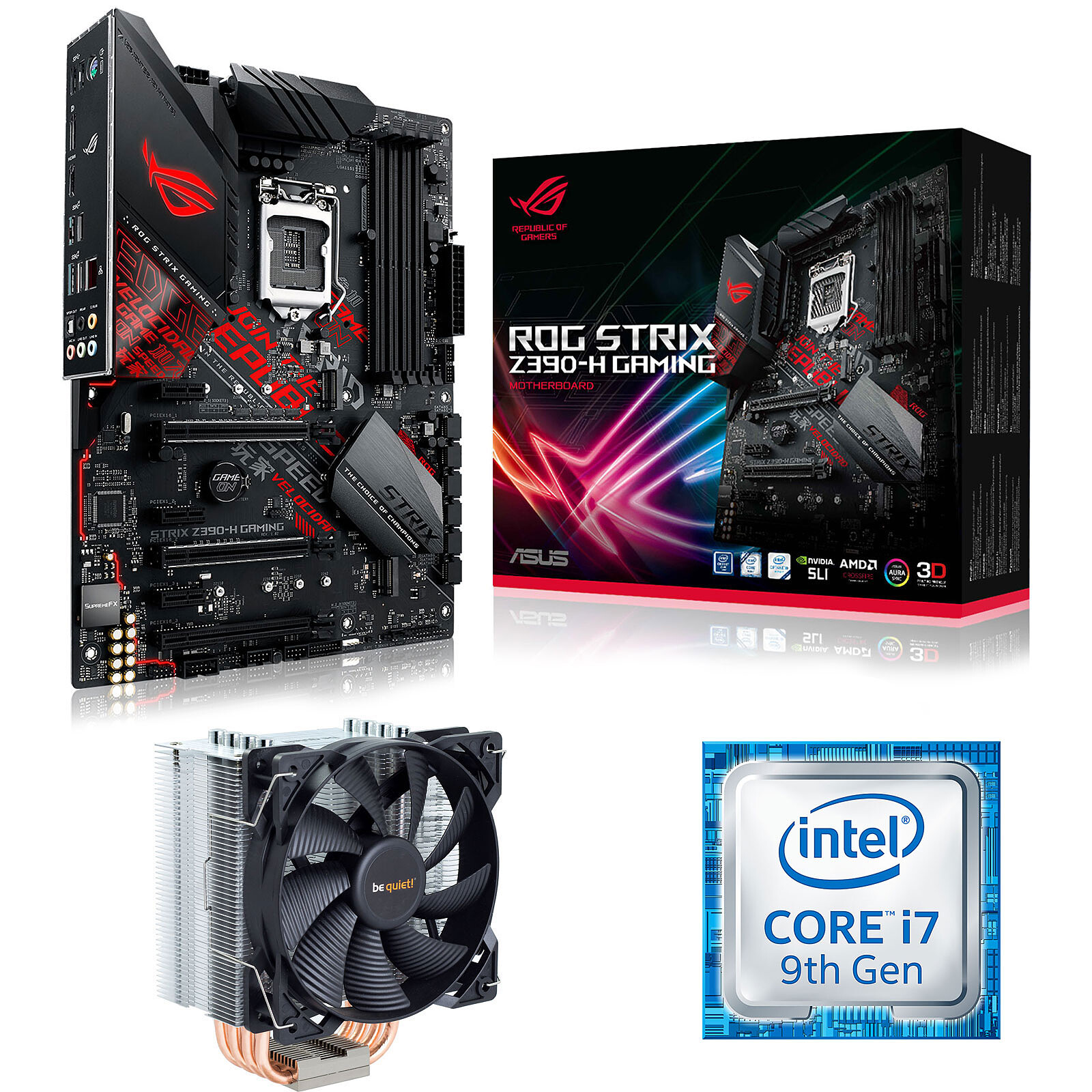 ASUS ROG STRIX Z390-F GAMING i7 9700Kセット LGA 1151 Asus ROG