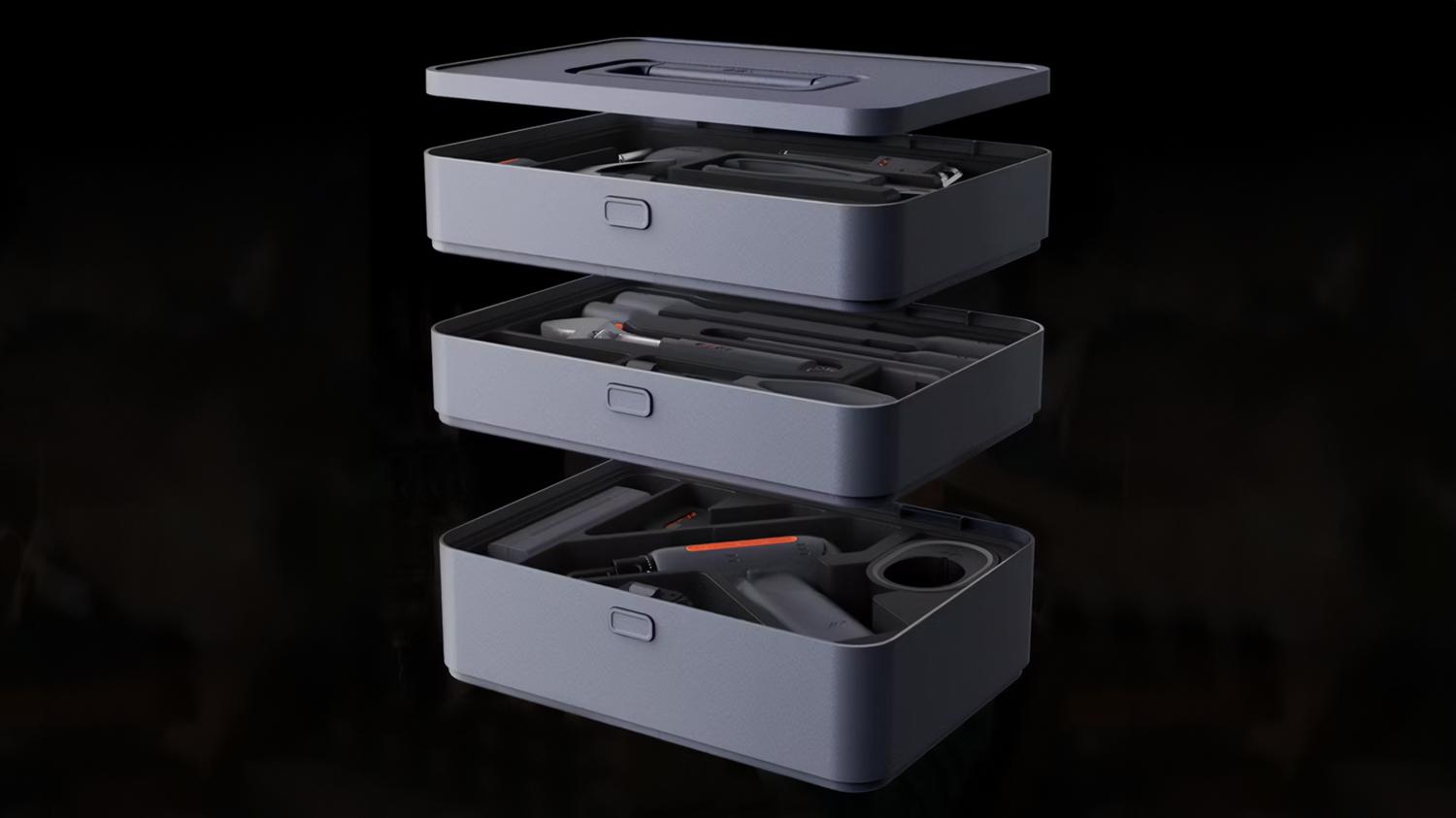 電動ドライバーも入ってる！ 日曜大工工具が一気に揃う！ 収納性も良さ