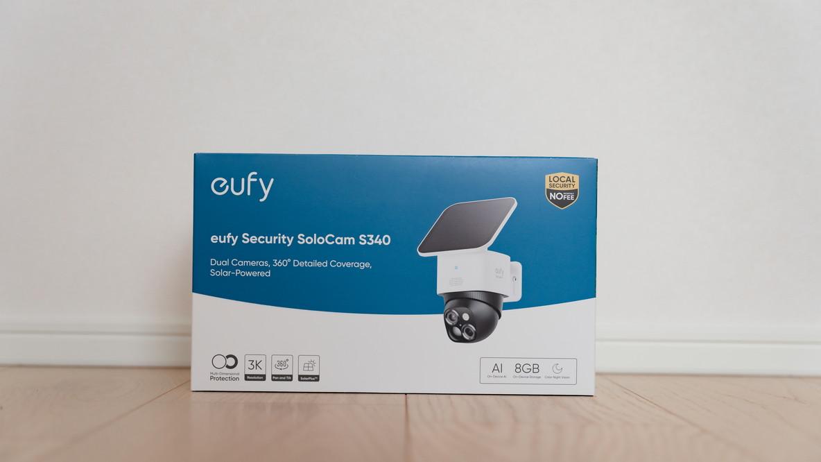 Ankerの「Eufy SoloCam S340」 は電気工事不要の防犯カメラ。自分で