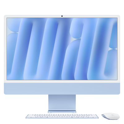 iMac 24-inch with Retina 4.5K display: Apple M4 chip with 10‑core