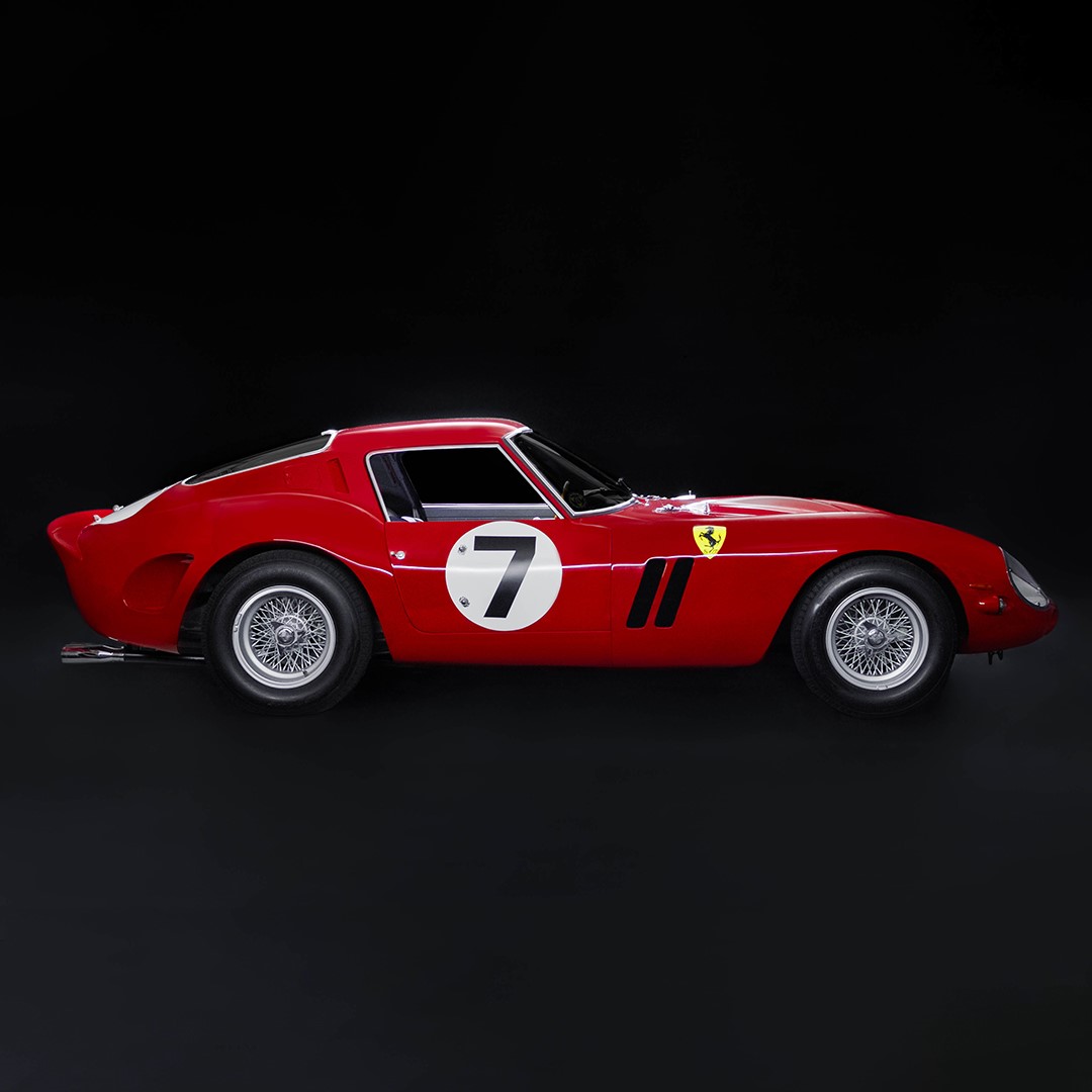 Ferrari 250GTOENGINE純銅製 エンジンパーツディスプレイボード