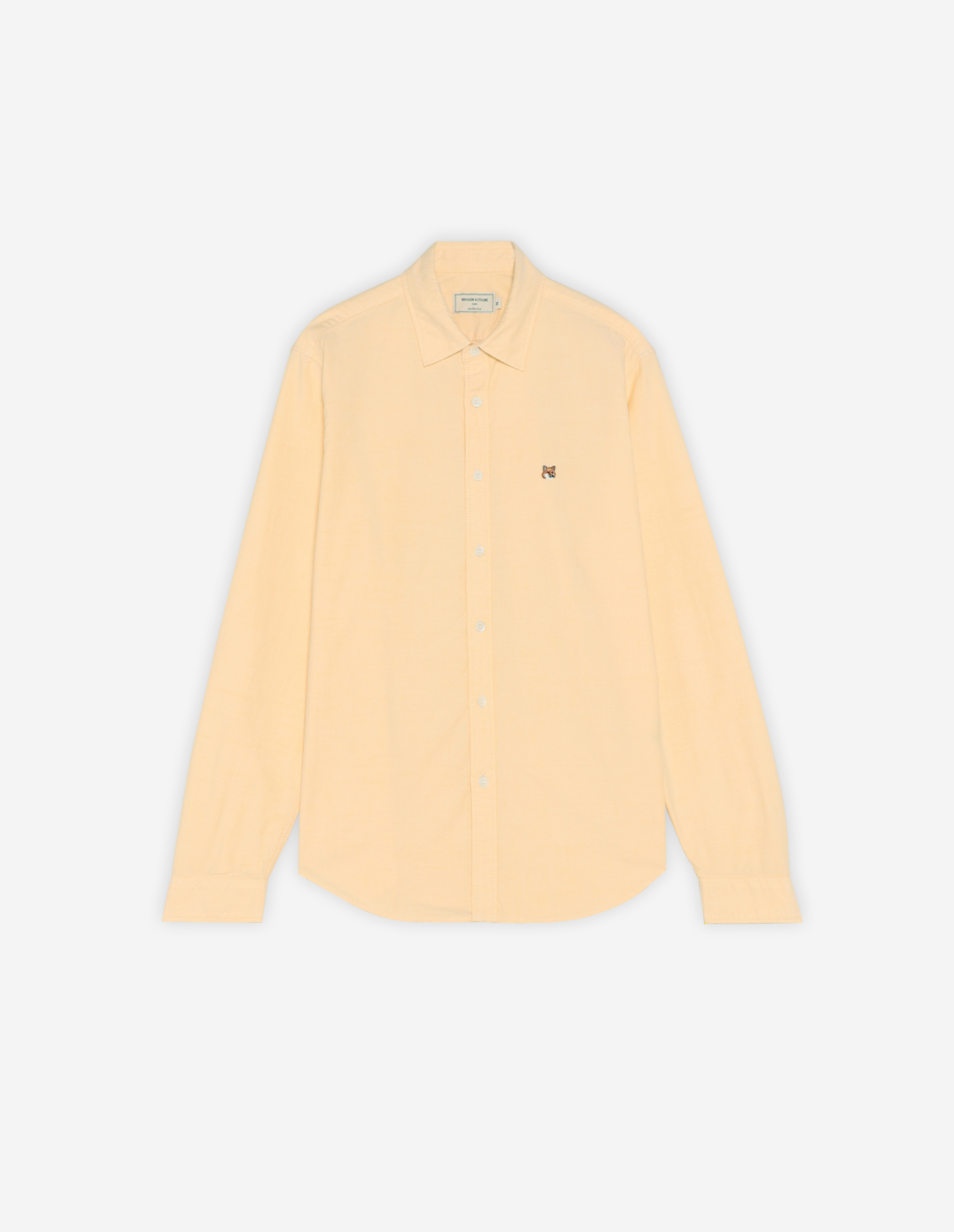 メゾン キツネ フォックスヘッド エンブロイダリー オックスフォード