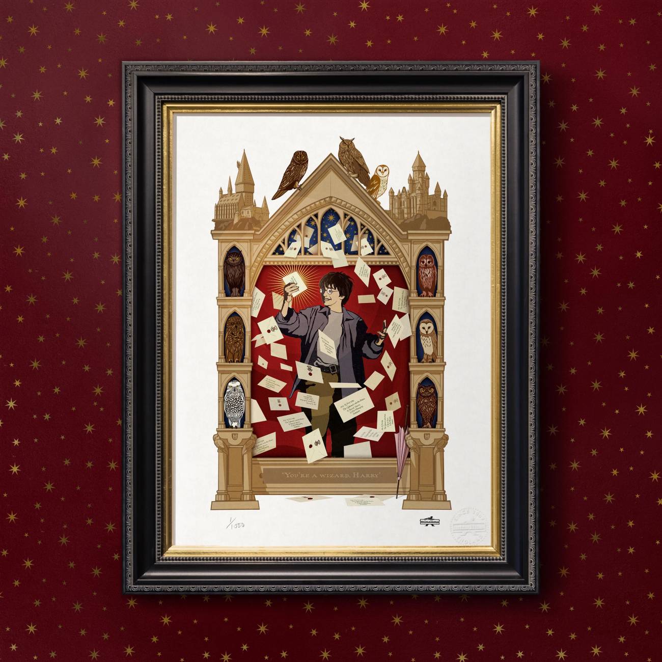 You're a wizard, Harry' - MinaLima