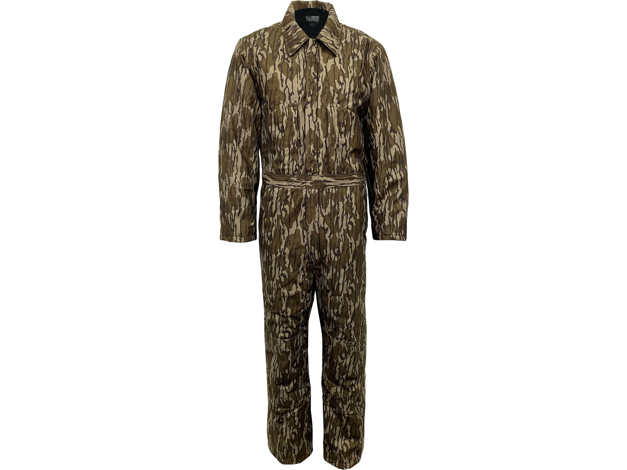 MidwayUSA Men's Hunter's Creek Coveralls Mossy Oak Original Bottomland