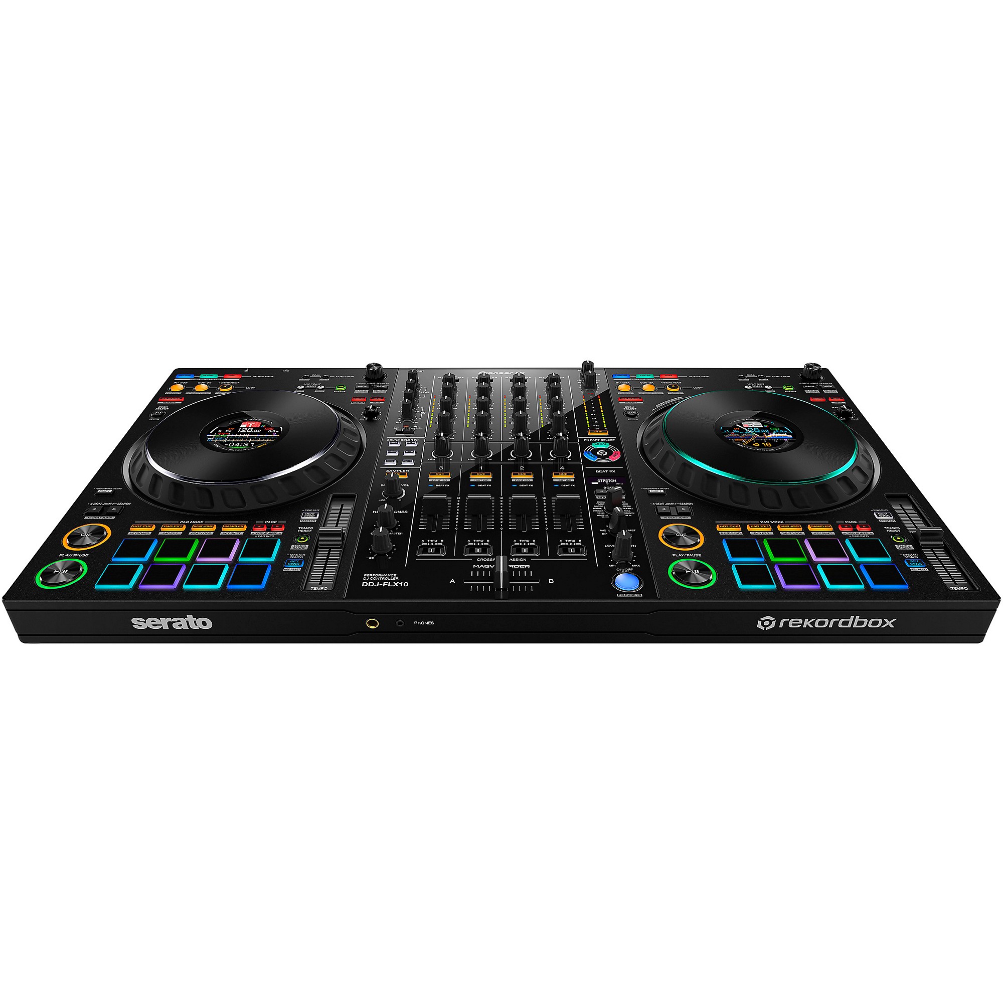 Pioneer DJ DDJ-FLX10 4-Channel Performance DJ Controller for