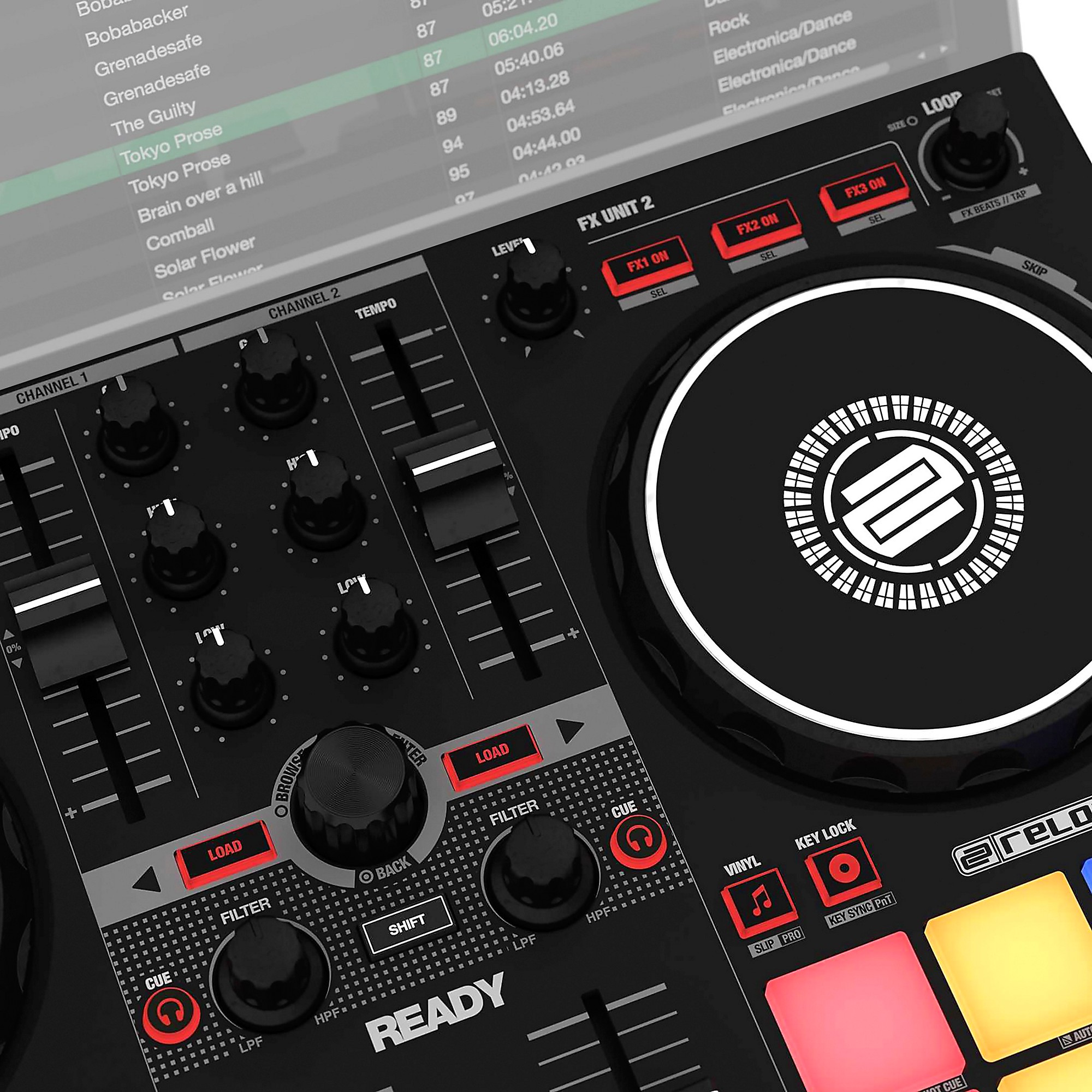 Reloop Ready Portable Performance DJ Controller for Serato | Music