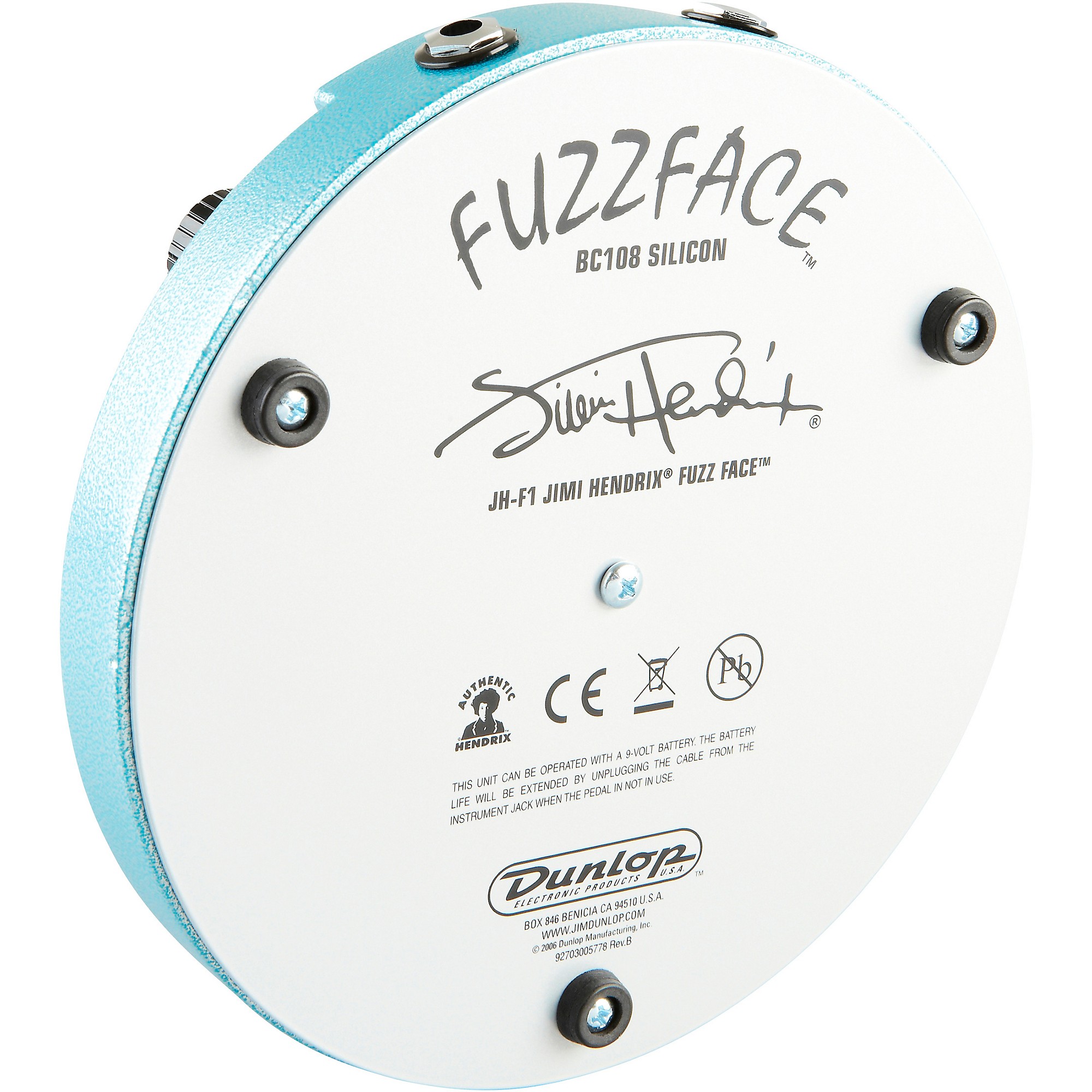 Dunlop JH-F1 Jimi Hendrix Fuzz Face Pedal | Music & Arts