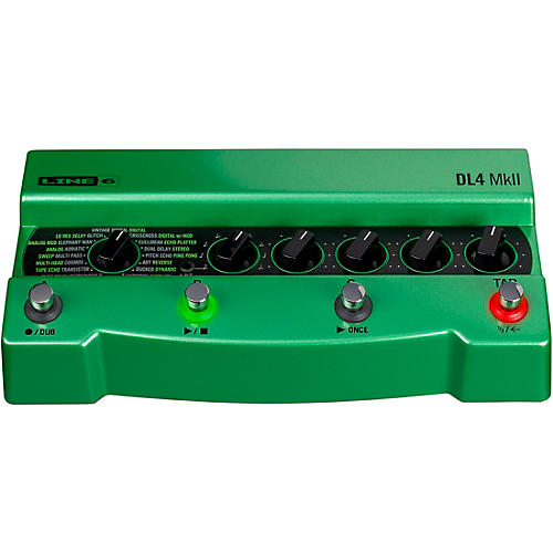 Line 6 DL4 MkII Delay Guitar Effects Pedal Green | Musician's Friend