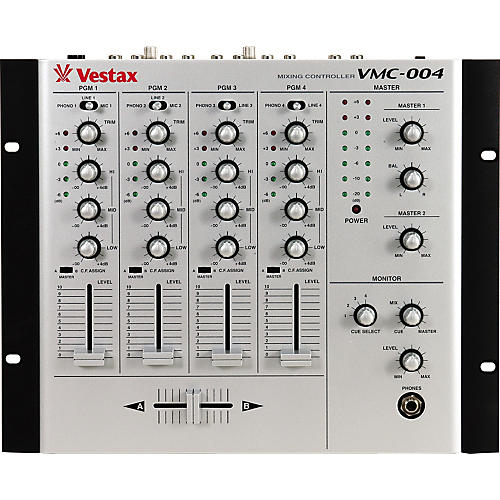 Vestax VMC-004 Four Channel DJ Mixer | Musician's Friend