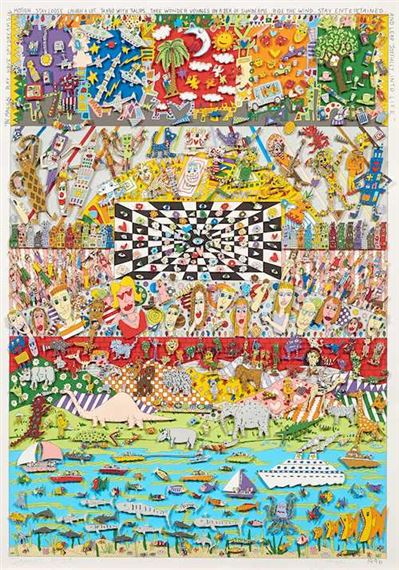 ジェームス•リジィ『 Something Fishy Going On 』 James Rizzi