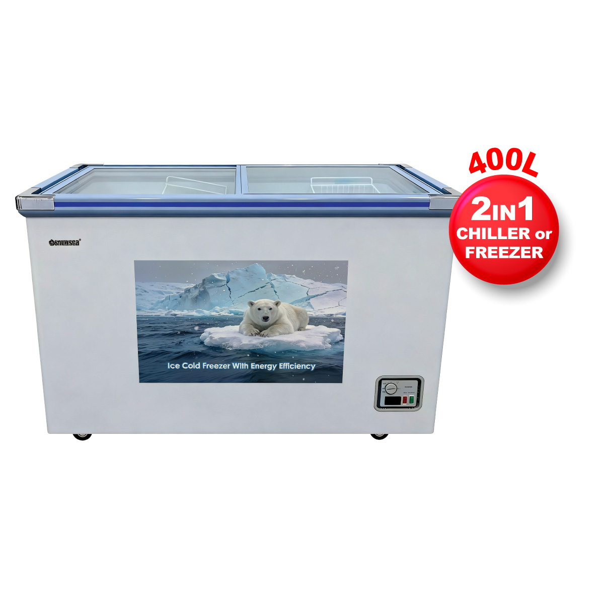 PowerPac Chest Freezer 150L (PPFZ150) | NTUC FairPrice