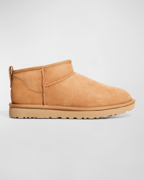 UGG Classic Mini Dipper Cozy Ankle Boots | Neiman Marcus