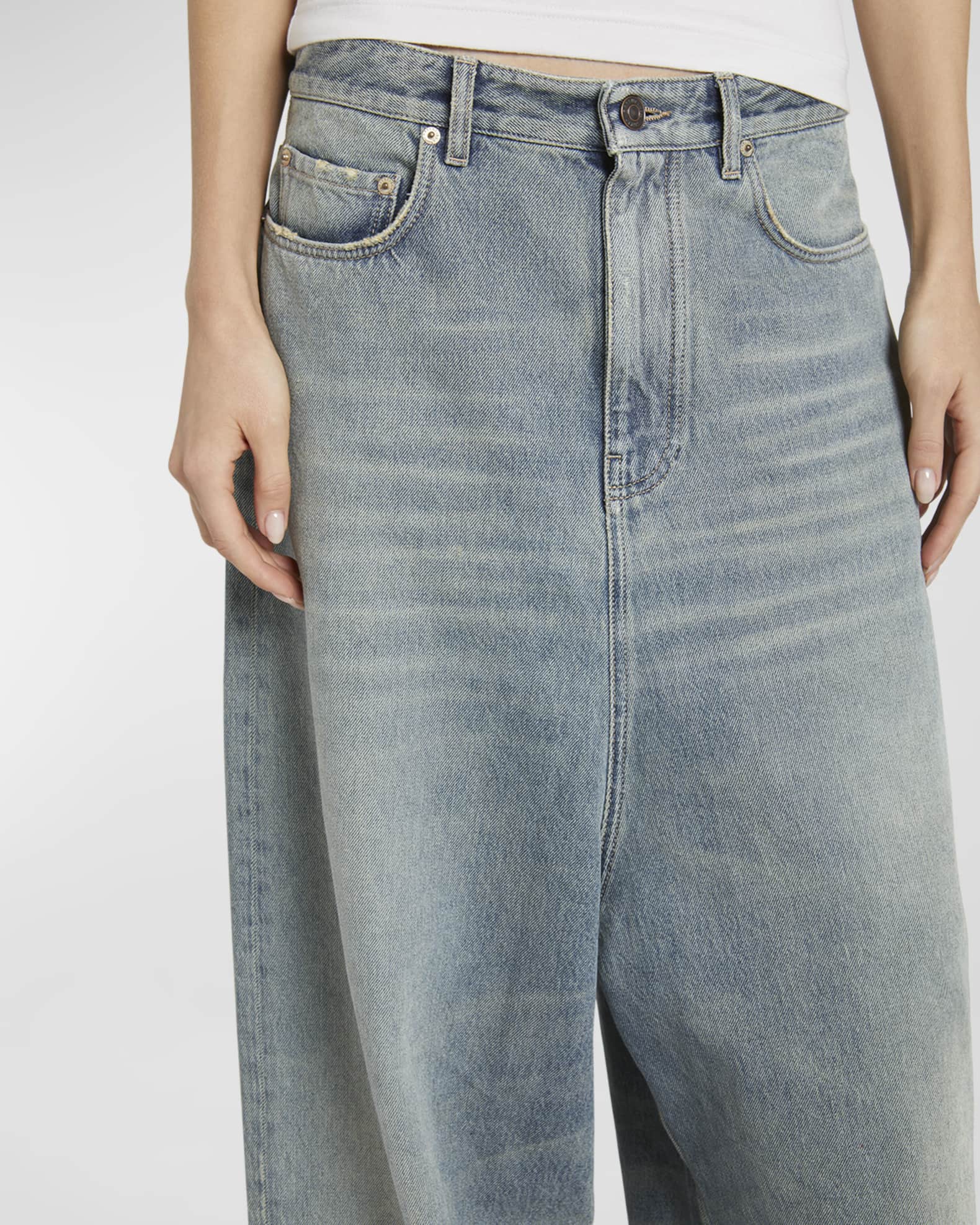 Balenciaga Low Crotch Pants | Neiman Marcus