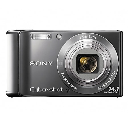 Sony Cyber shot DSC W370 14.1 Megapixel Digital Camera Silver