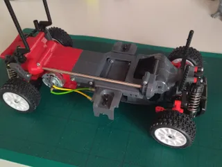 V1 Mid motor conversion for Tamiya MF-01X by HonzaP | Download