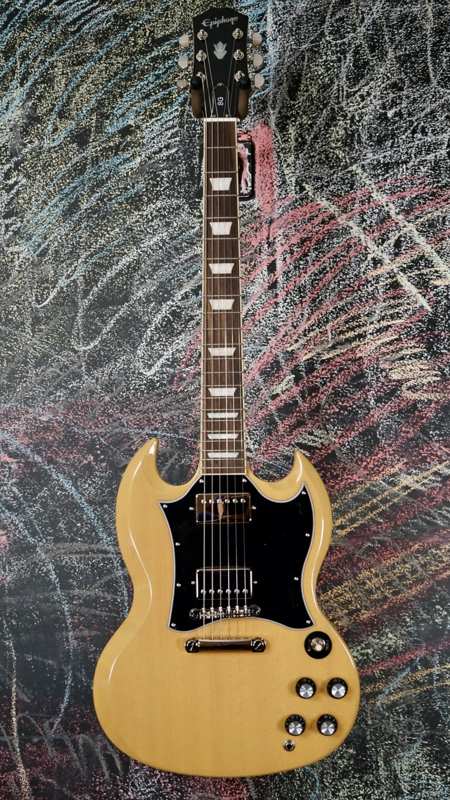 Epiphone SG Standard TV Yellow (w/ Gig Bag) - 711106156415