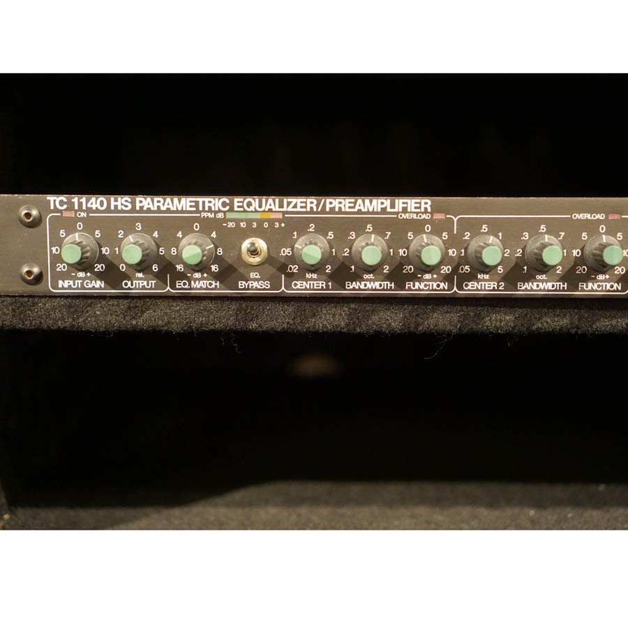 TC Electronic TC 1140 HS High Sensitivity Parametric Equalizer