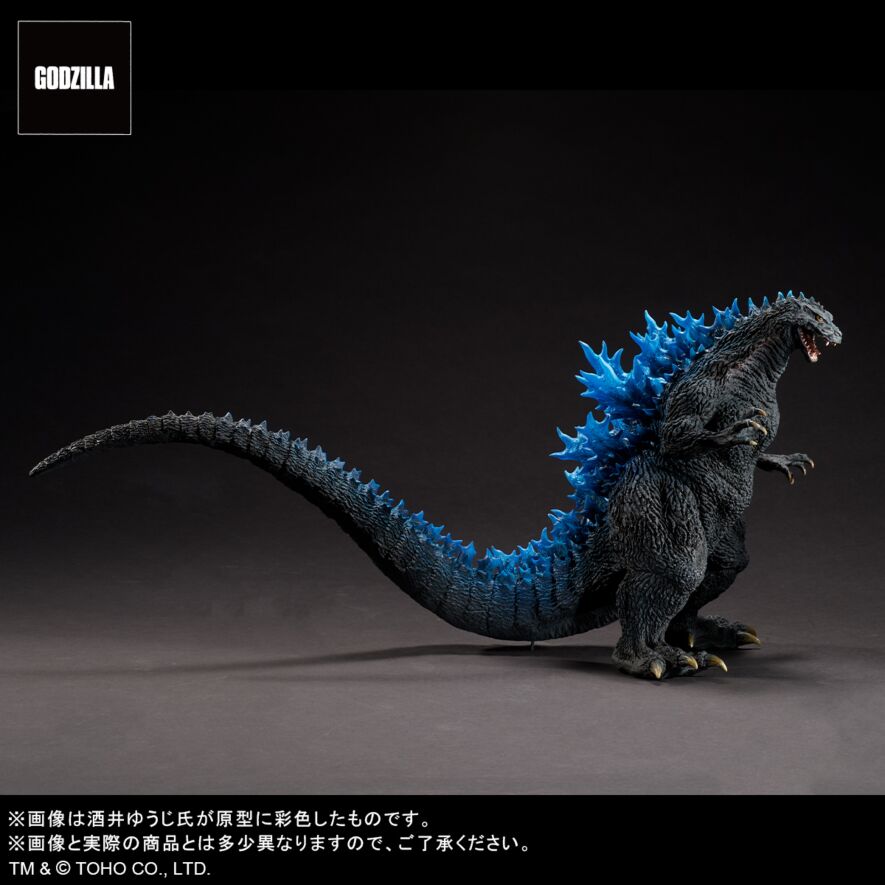 酒井ゆうじ造形 ゴジラ2000ミレニアムひな形検討用モデルver. ゴジラ