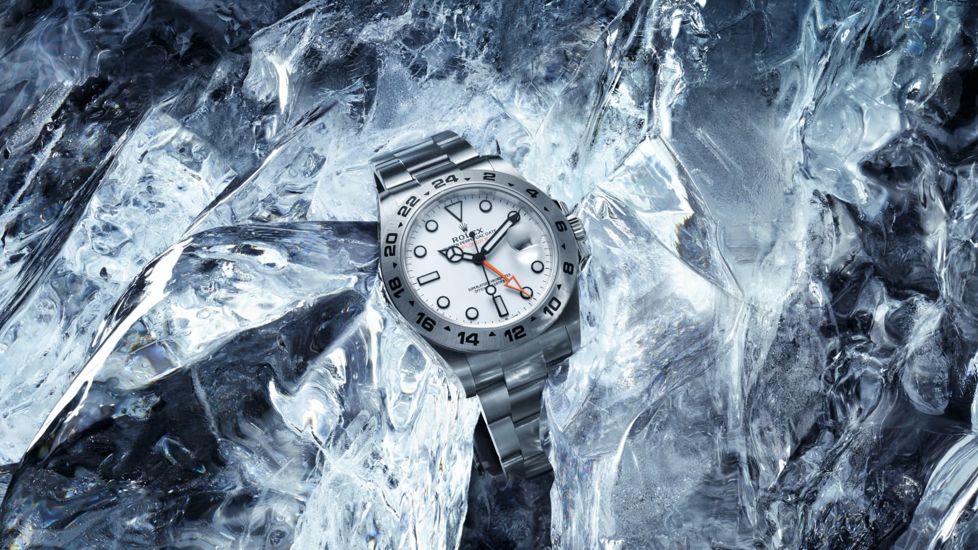 ロレックス エクスプローラー Ⅱ ウォッチ：オイスタースチール