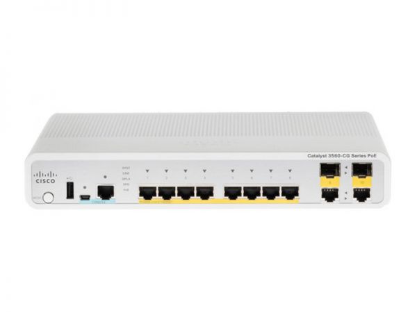 Cisco Catalyst WS-C3560CG-8PC-S スイッチ - Cisco 3560 スイッチ