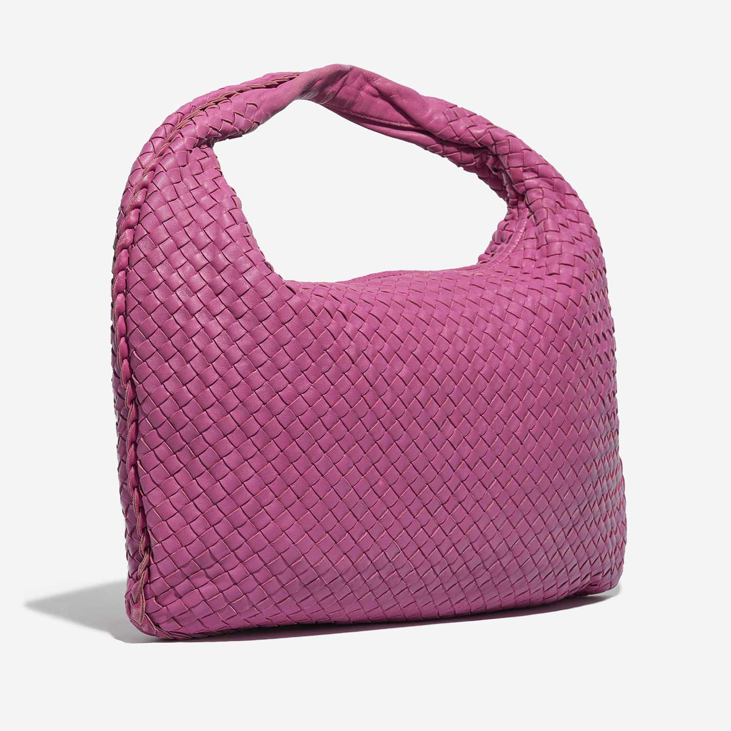 Bottega Veneta Hobo Large Lamb Fuchsia | SACLÀB