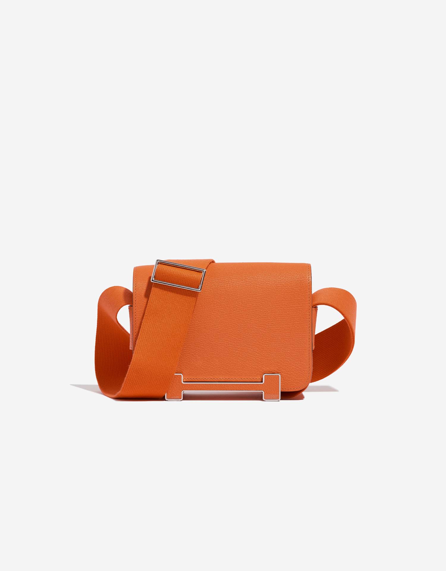 Hermès Geta Chèvre Mysore Orange | SACLÀB