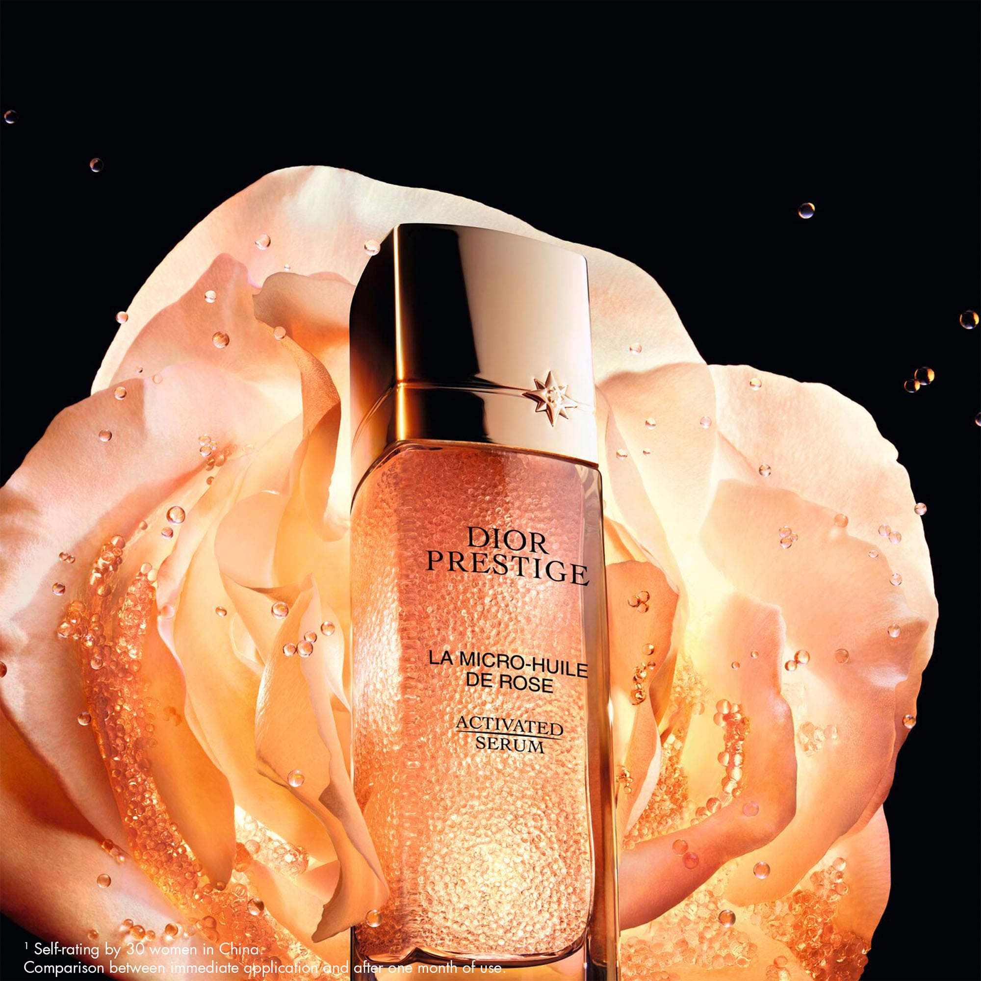Dior Prestige La Micro-Huile de Rose - Ser micronutritiv ❘ DIOR