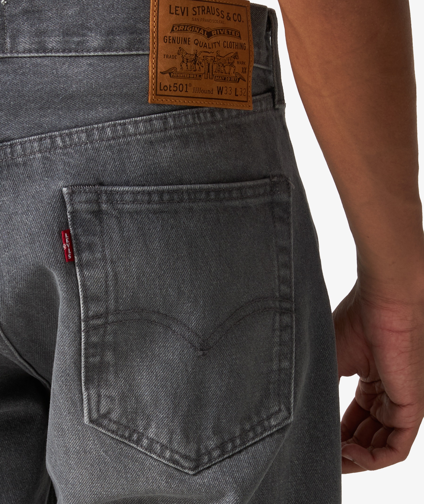 Levi's Vintage 1993s 501 Jeans x JJJJound in Gray | SVD