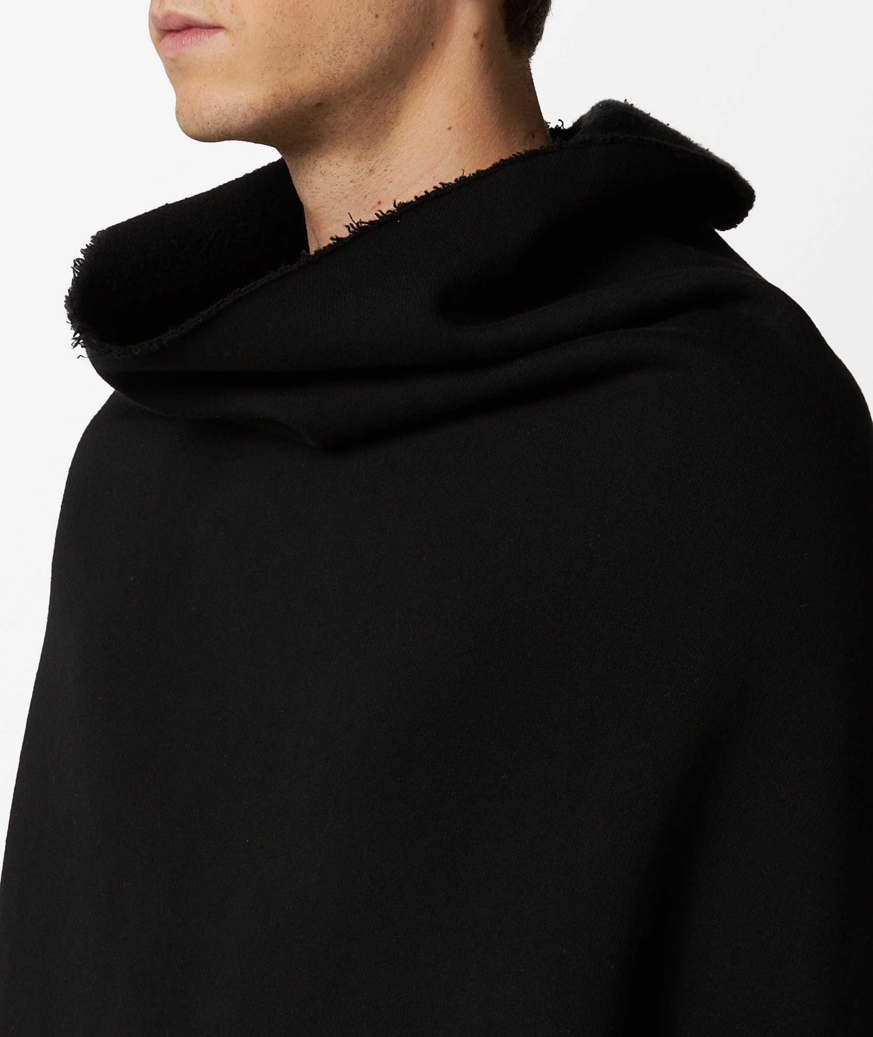 Rick Owens DRKSHDW Shroud Sweatshirt in Black | SVD USA