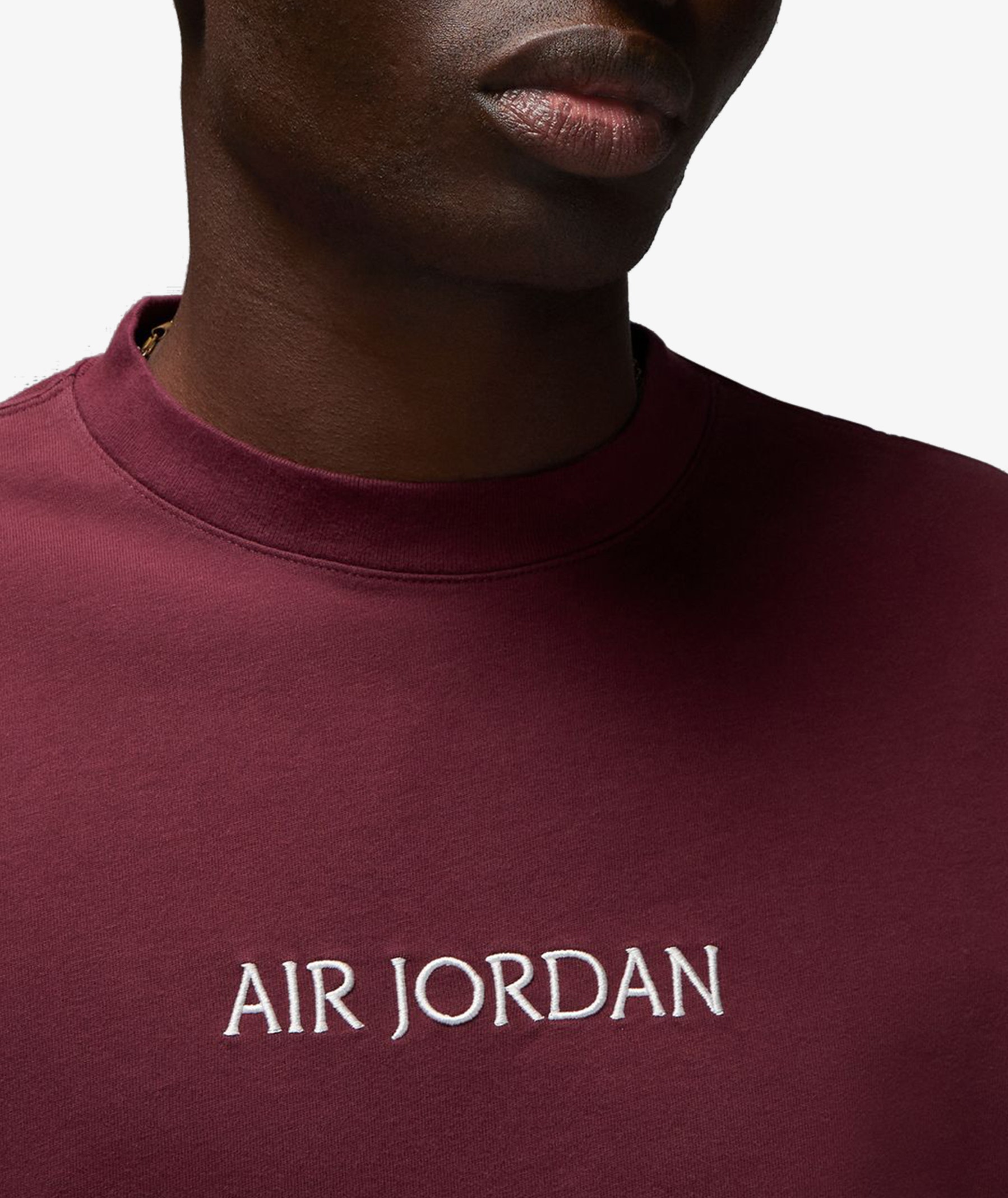 Jordan Wordmark T-Shirt in Bordò | SVD