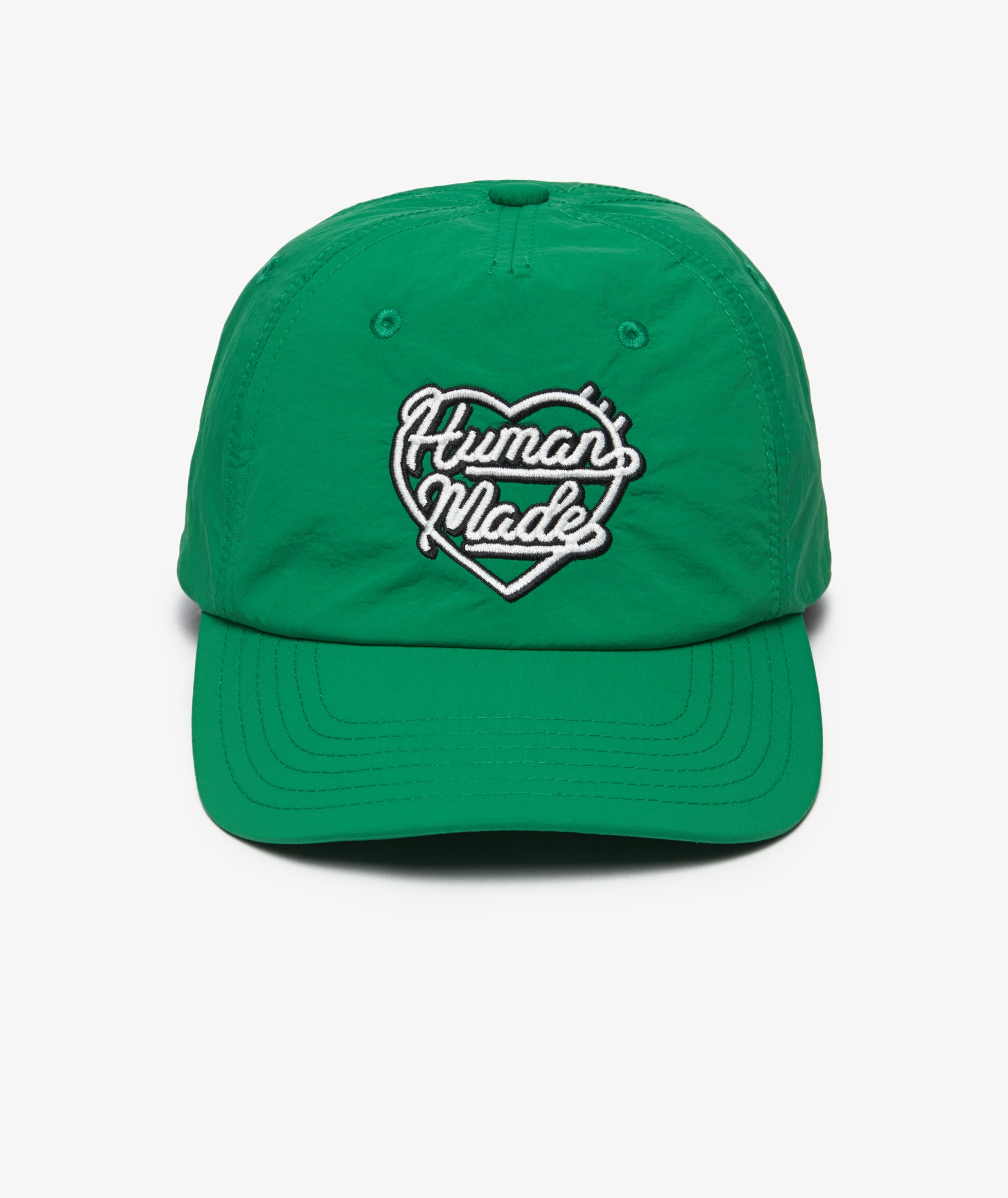 HUMAN MADE 6 Panel Nylon Cap | Green | SVD USA