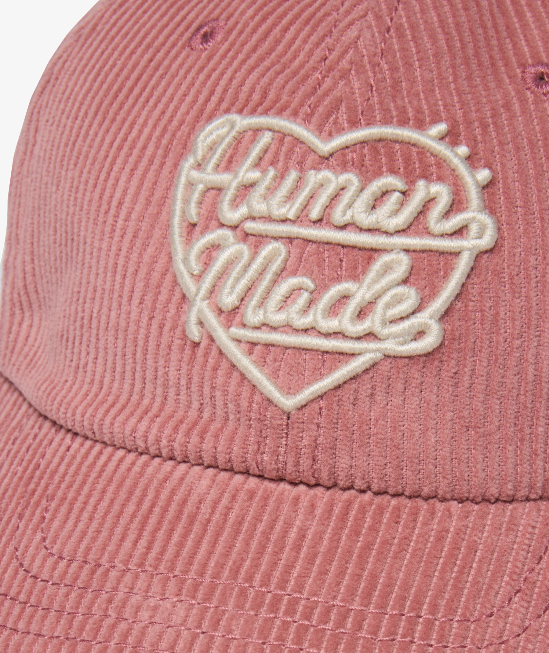 Human Made コーデュロイキャップ ピンク HUMAN MADE 6 Panel Corduroy
