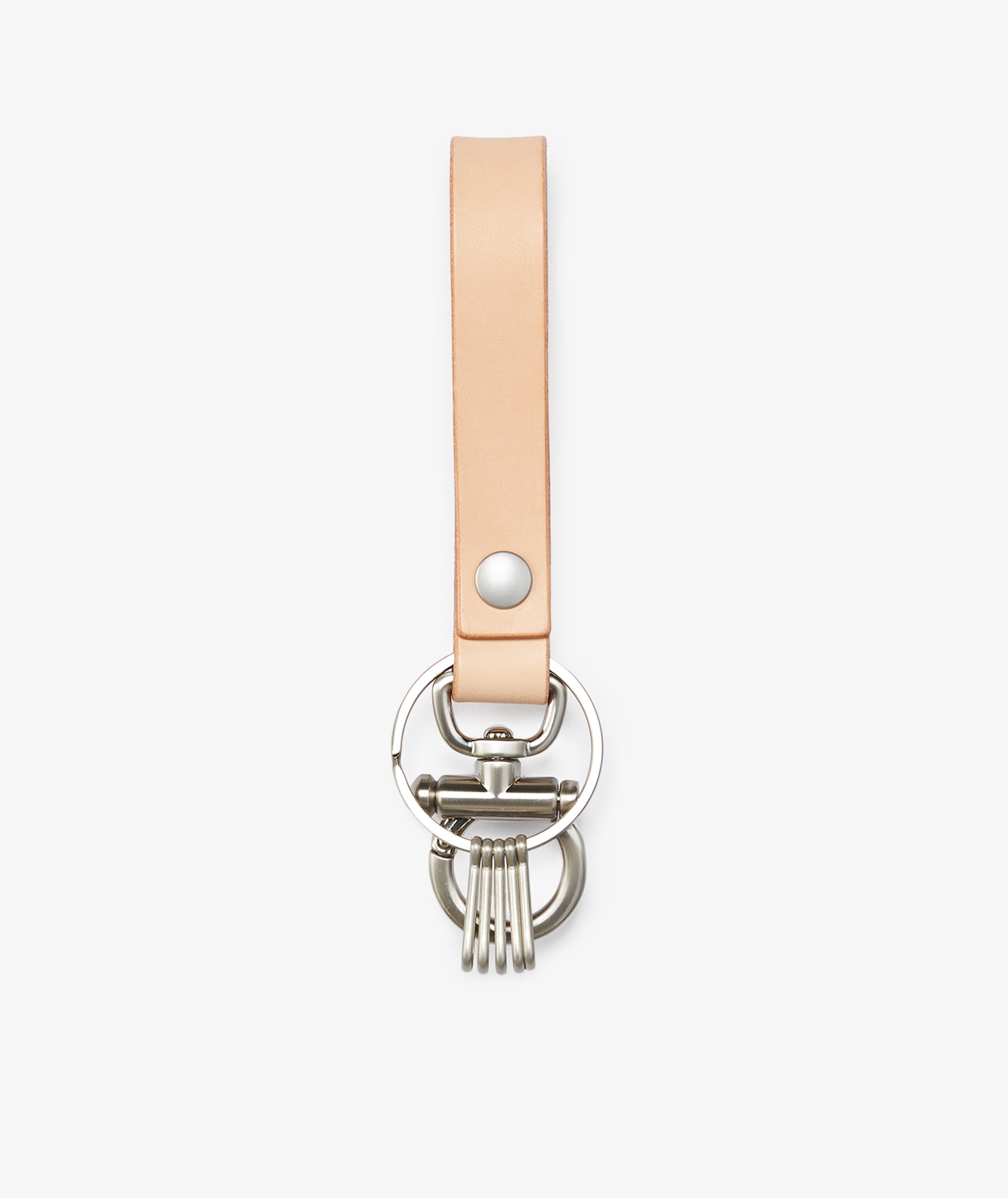 Hender Scheme Flock Key Chain in Black | SVD USA