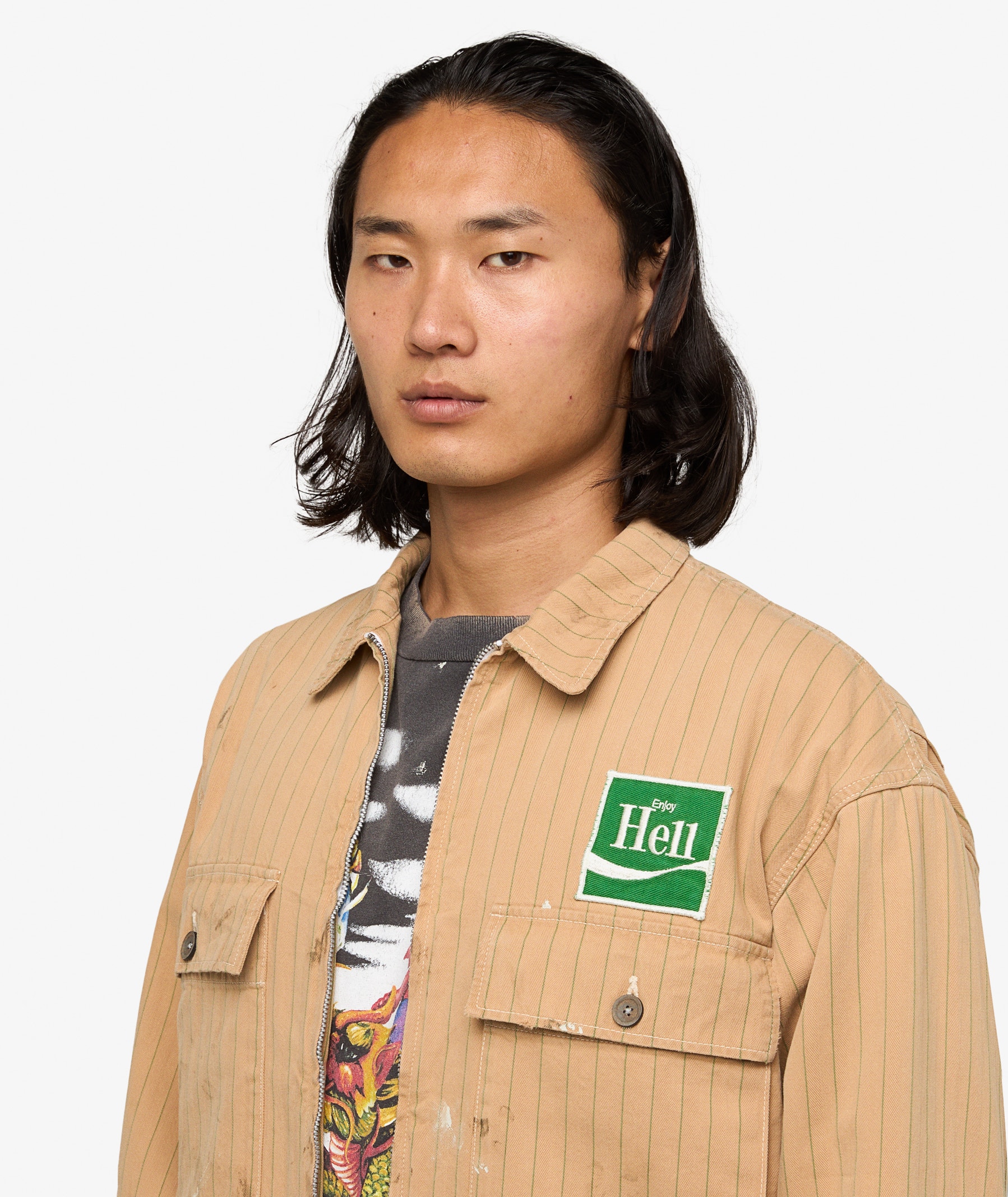 SAINT Mxxxxxx Hell Uniform Jacket x Sean Wotherspoon | Beige | SVD USA