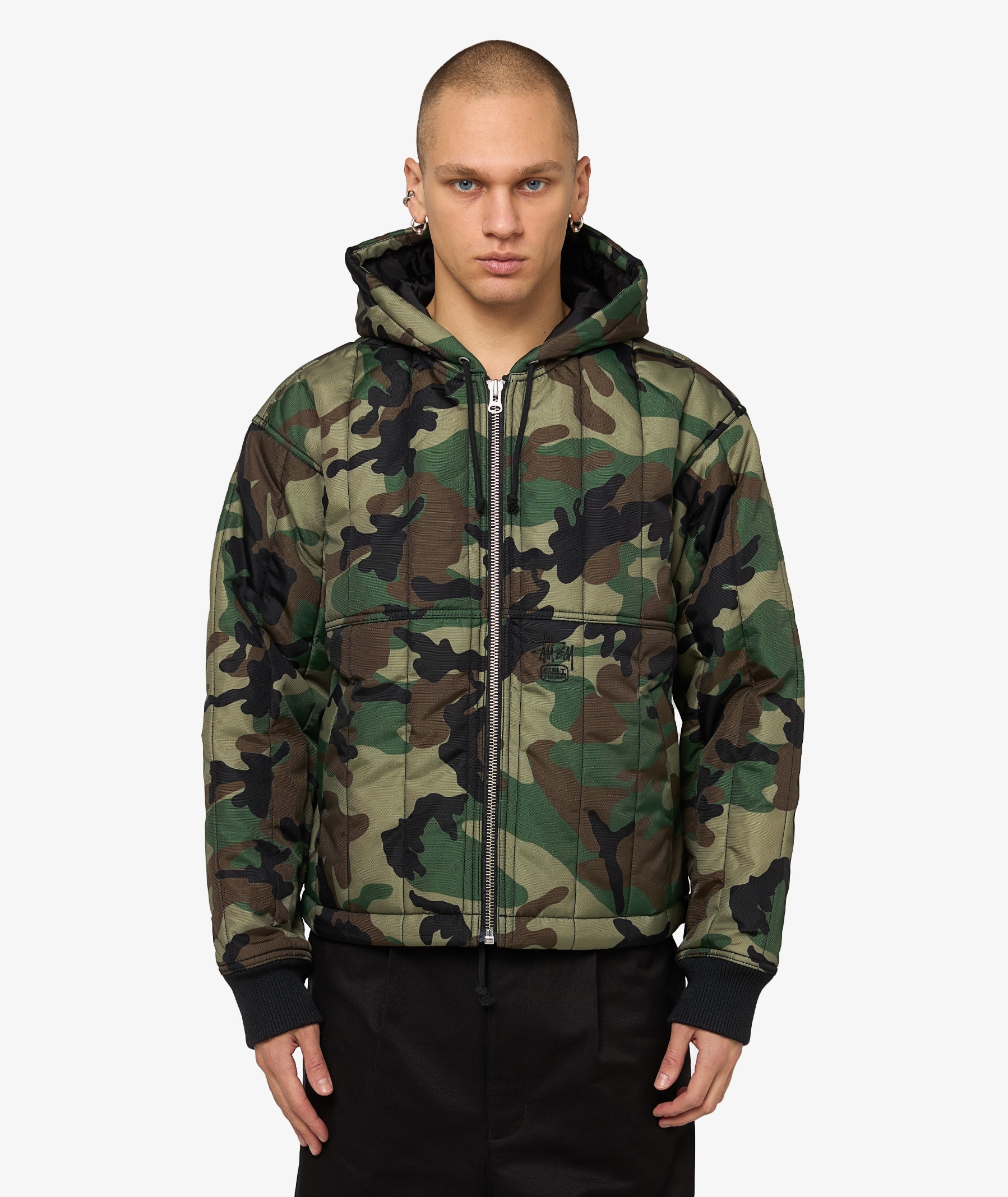 Stüssy Quilted Nylon Work Jacket | Homem | SVD