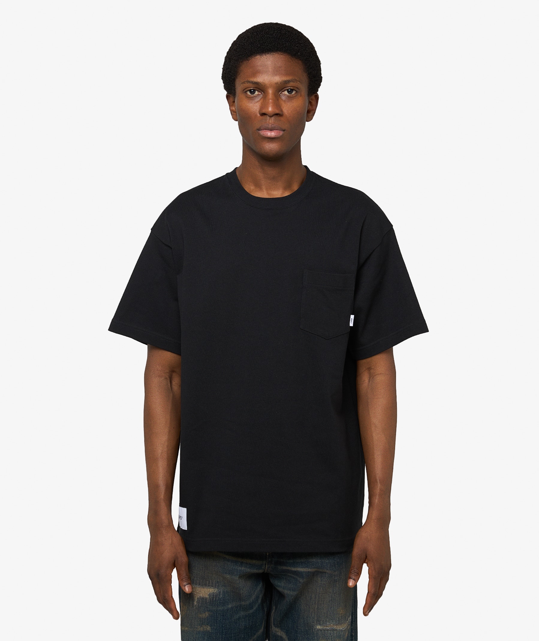 WTAPS Pocket T-Shirt | 252ATDT-CSM12-BK | SVD USA