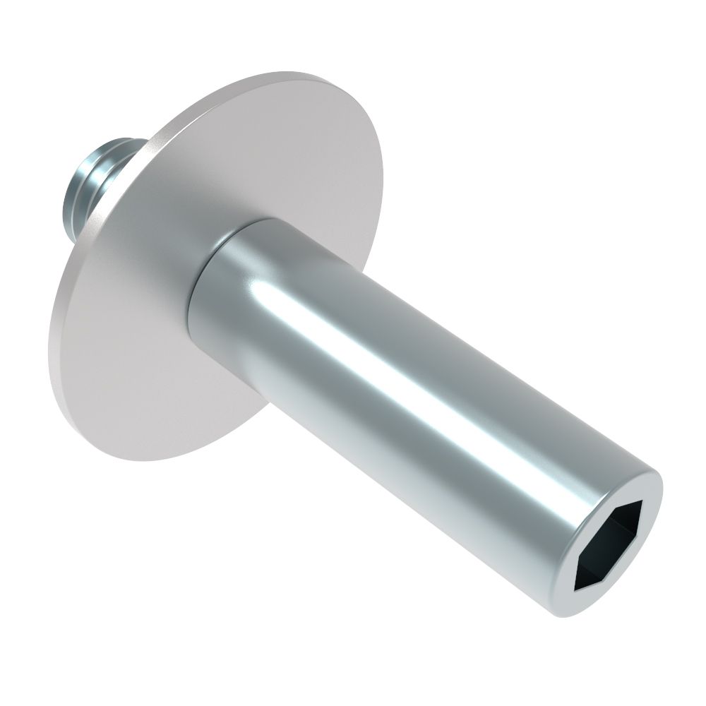 R4-90-124-10 | Rotary Push-to-Close Latch, Striker Bolt, Stainless