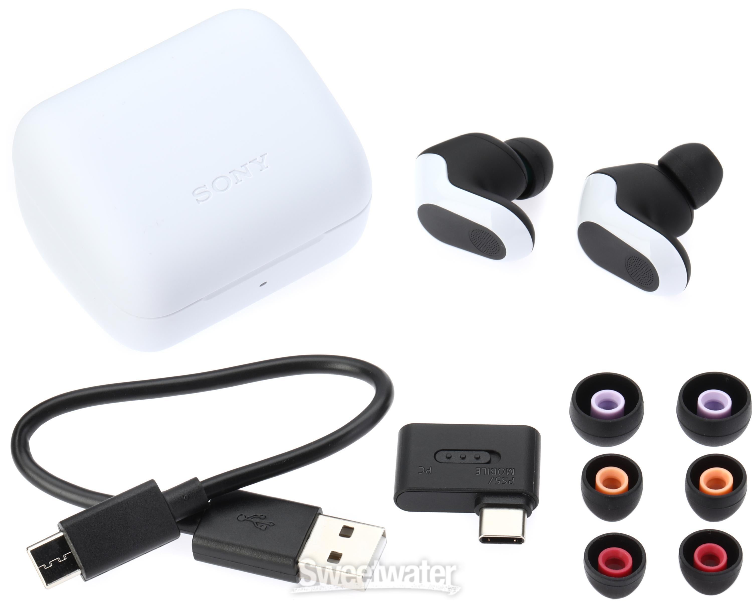 Sony INZONE Buds True Wireless Noise-canceling Earbuds - White