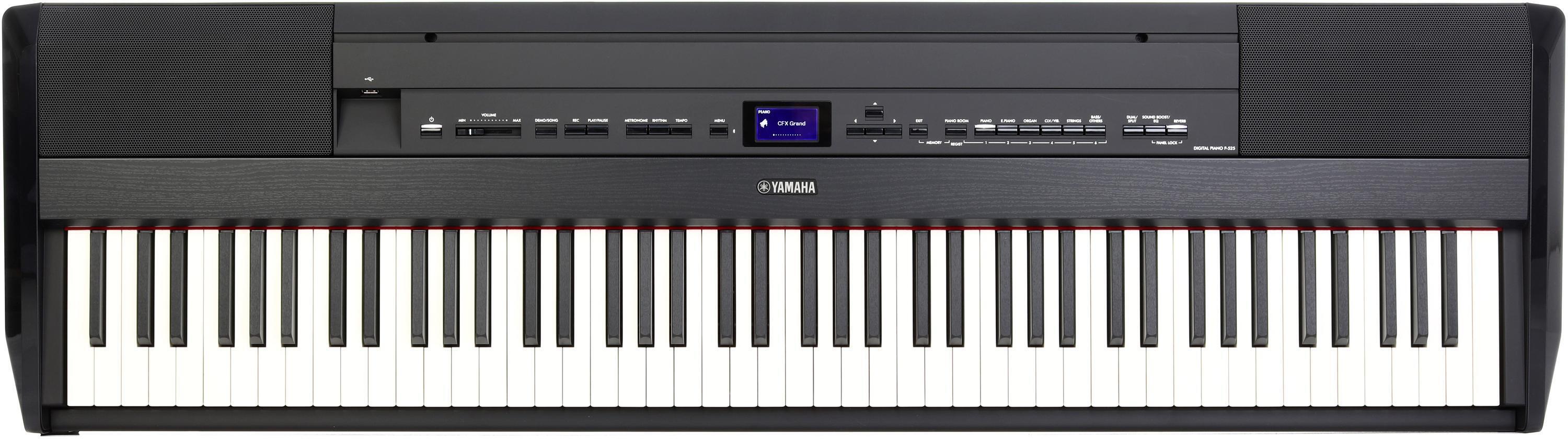 Yamaha P-525 88-key Digital Piano with Speakers - Black | Sweetwater
