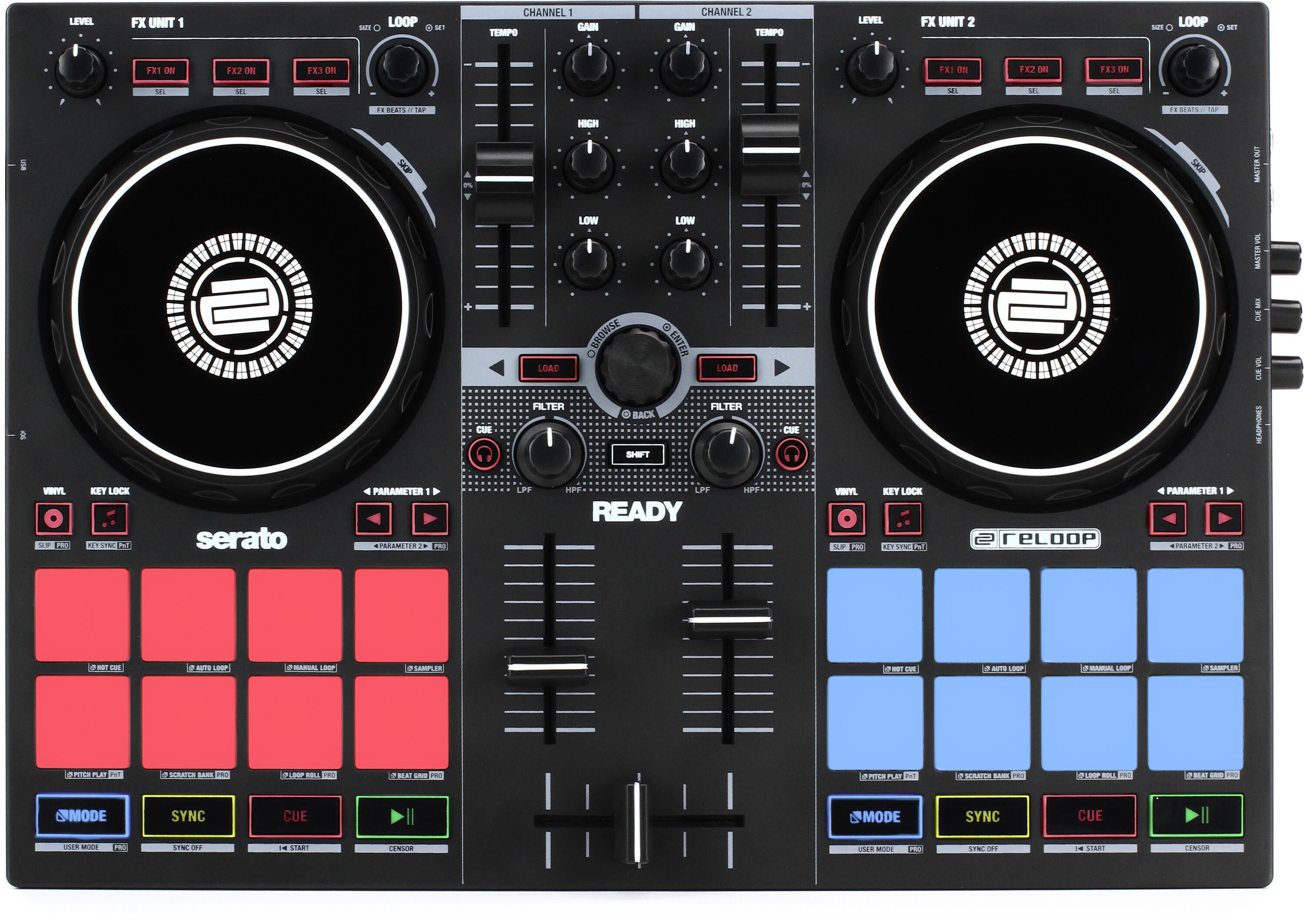 Reloop Ready 2-channel DJ Controller | Sweetwater