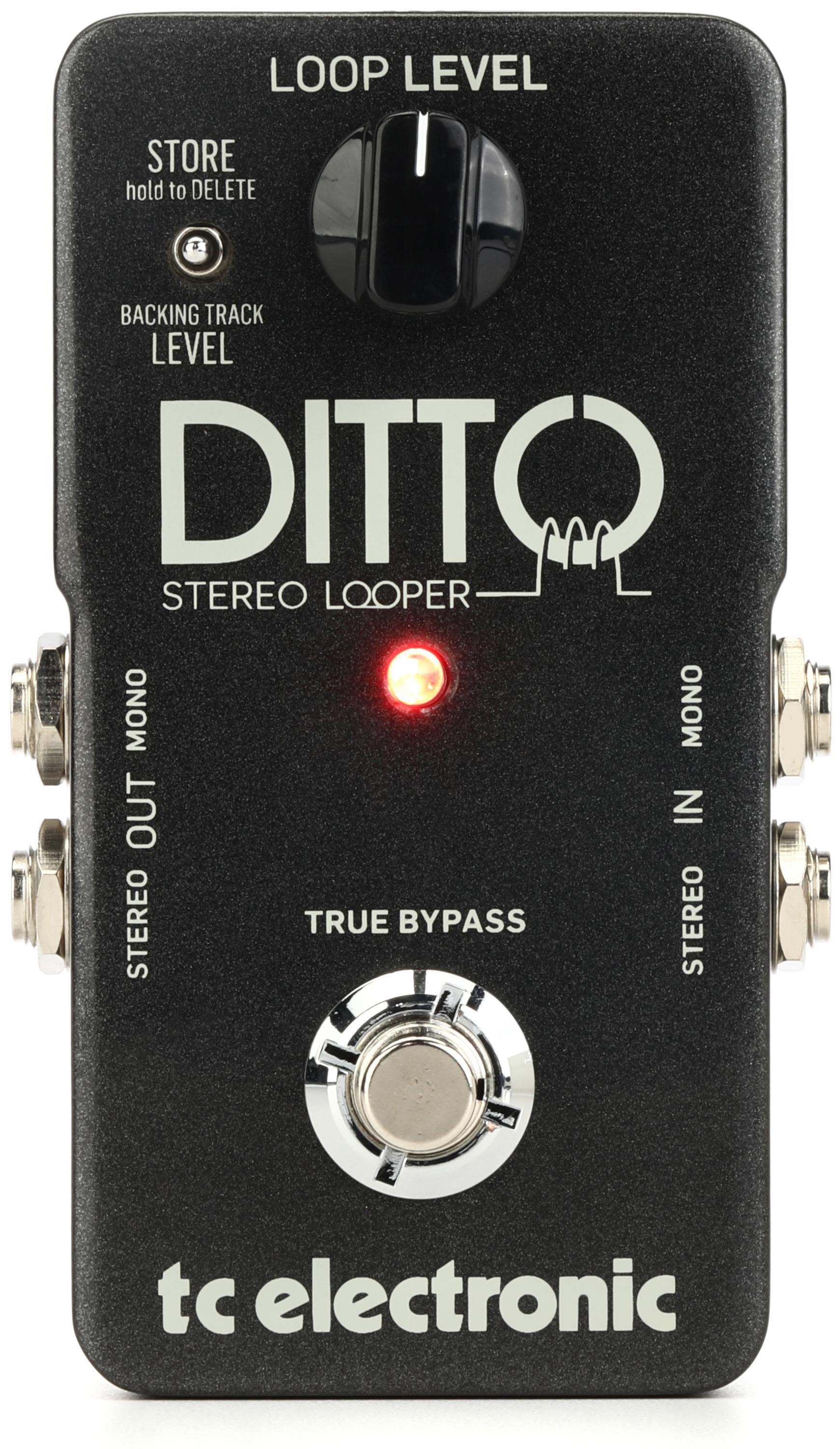 TC Electronic Ditto+ Looper Pedal | Sweetwater