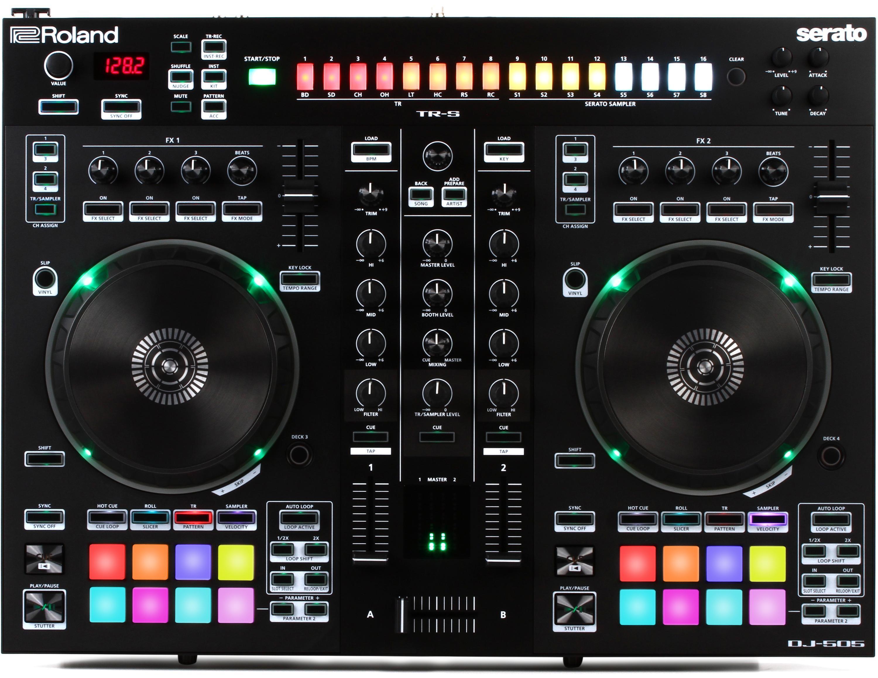 Numark NV Dual-display Serato DJ Controller | Sweetwater