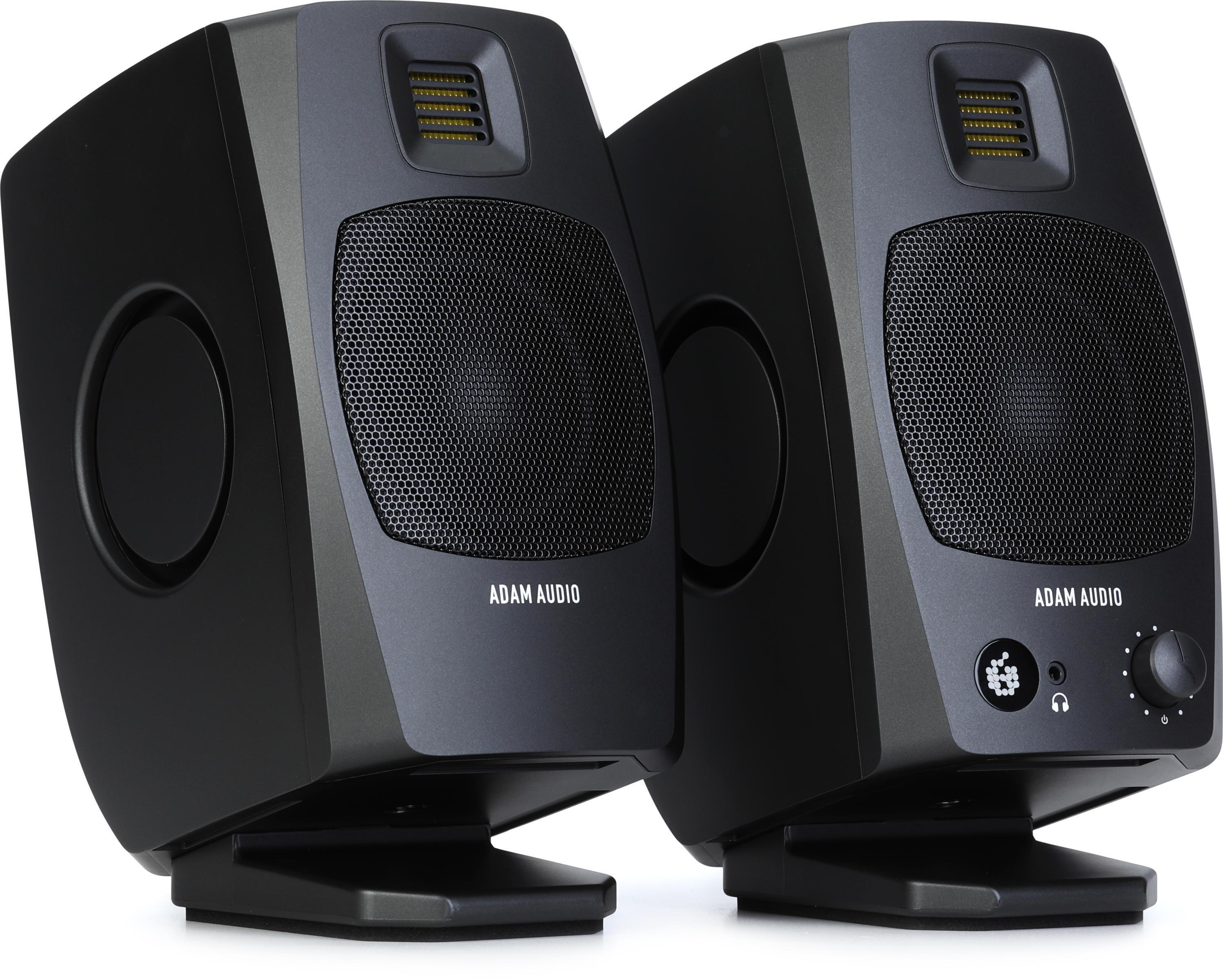 ADAM Audio D3V 3.5-inch Powered Studio Monitor Pair - Black