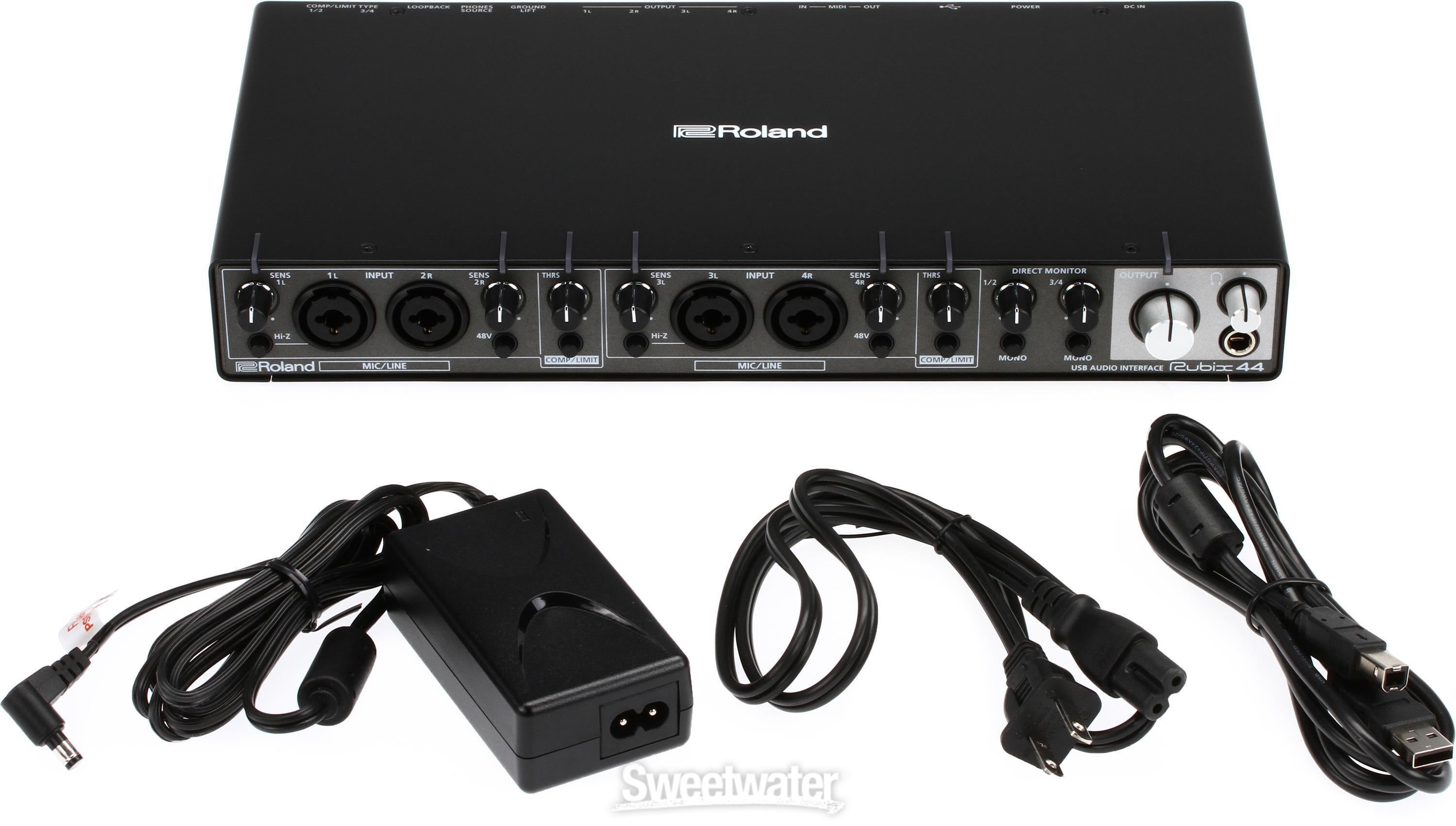 Roland Rubix 44 USB Audio Interface Reviews | Sweetwater