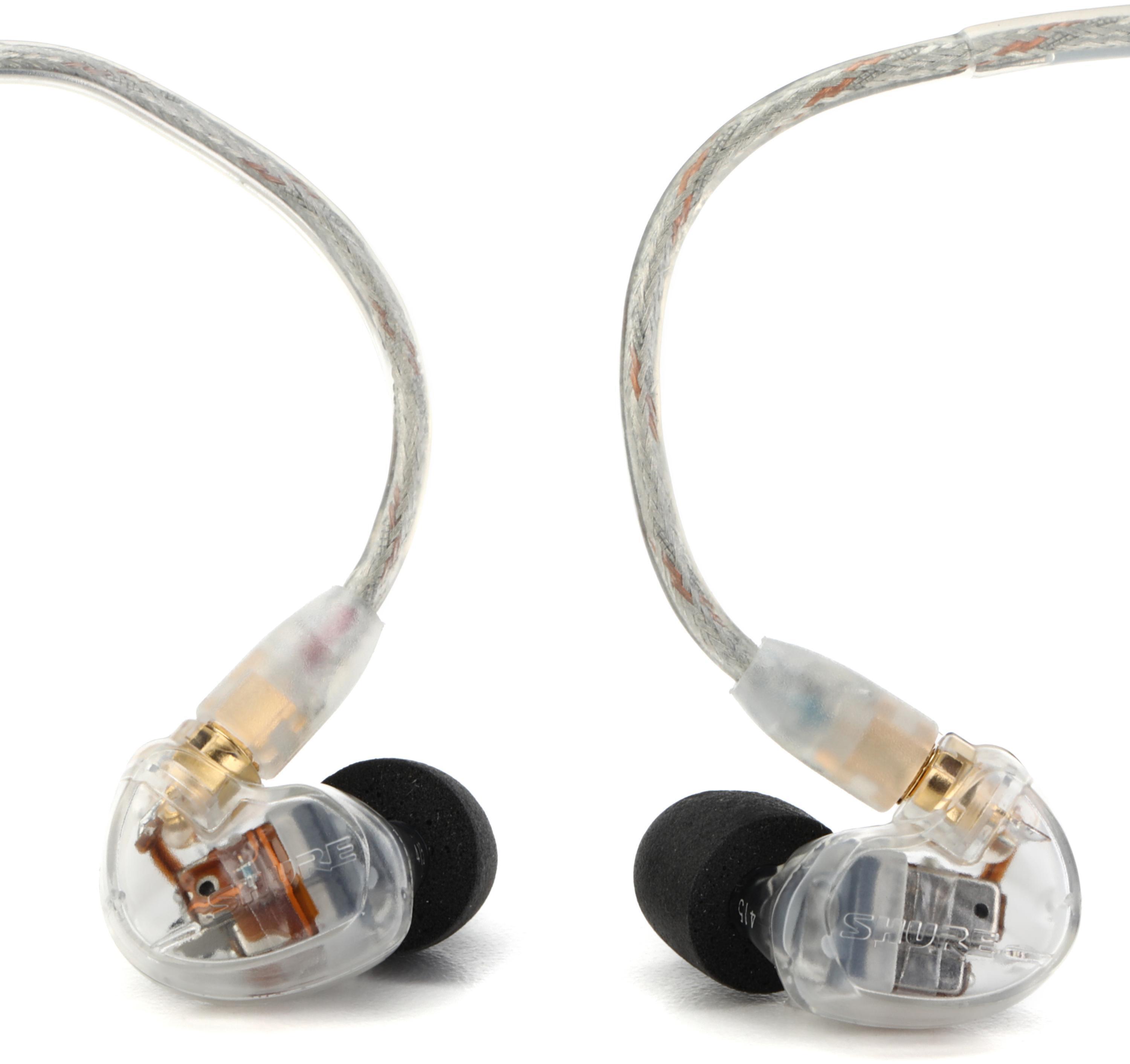 Shure SE535 Sound Isolating Earphones - Clear | Sweetwater