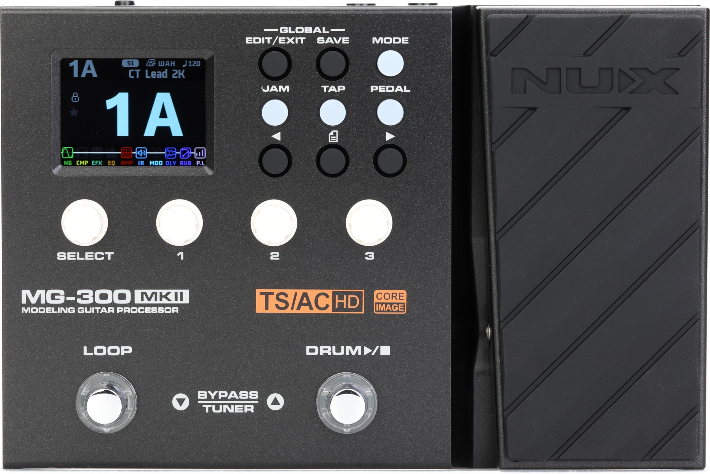 NUX MG-300 MKII Multi-effects and Modeling Processor | Sweetwater